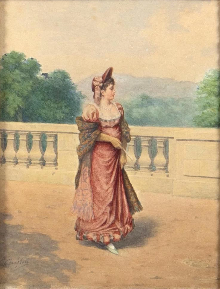 Charles Joshua Chaplin - Nel parco